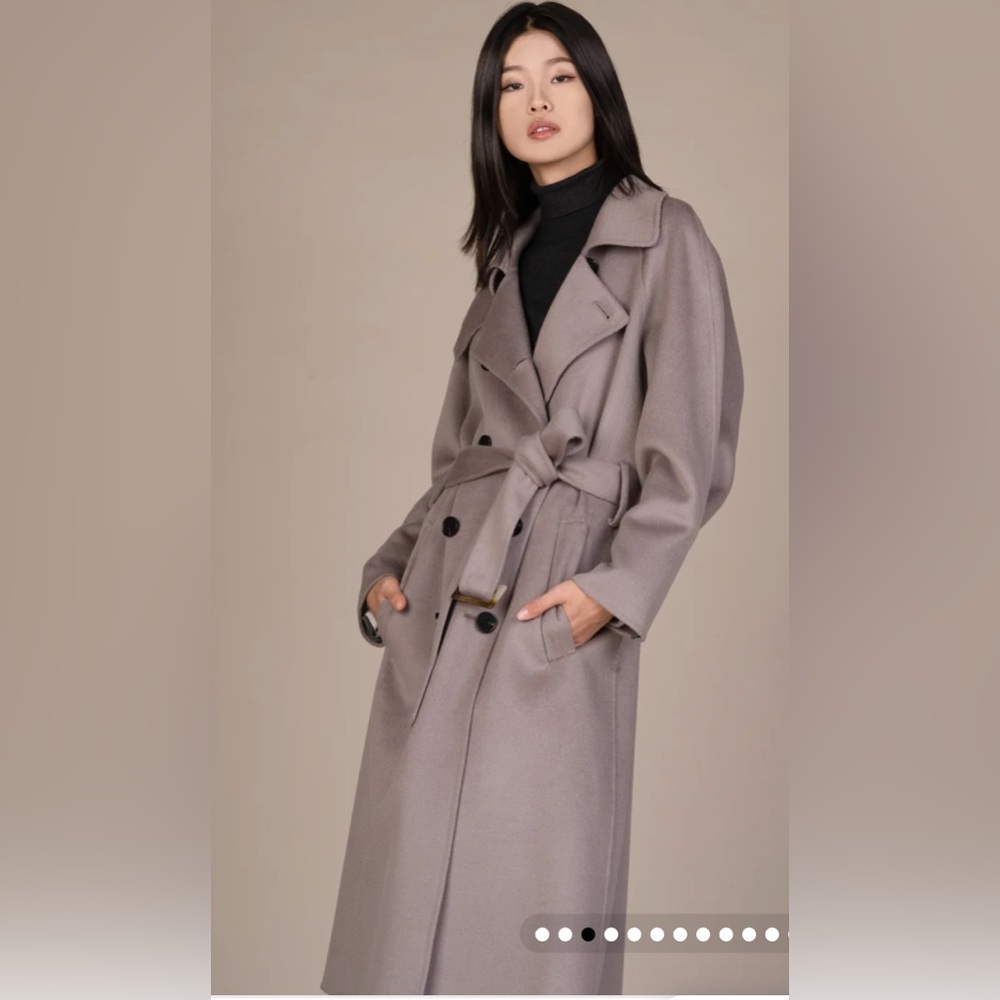 Mute by JL Wool and cashmere coat